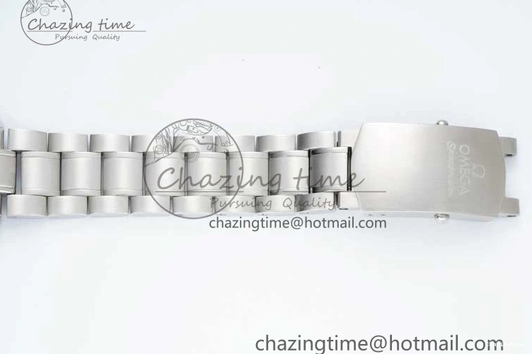 0719 Speedmaster Racing Master SS HKF Best Edition White Dial on SS Bracelet A TravelReady 7809